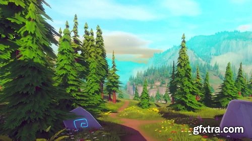 Unity - Dreamscape Nature Bundle - Stylized Open World Environment