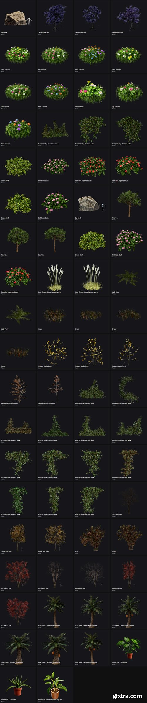 LeartesStudios - 3D Assets Foliage