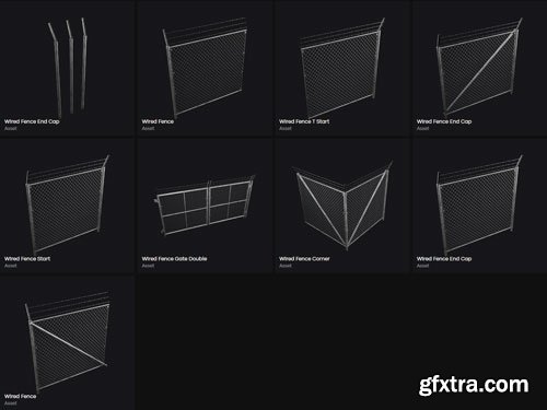 LeartesStudios - Collections Military Fences