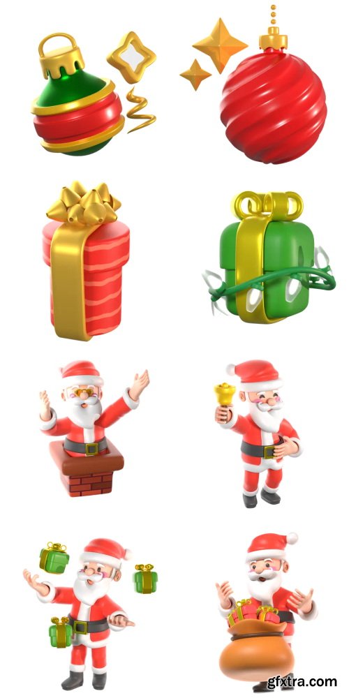 IconScout - Christmas 3D Icon Pack