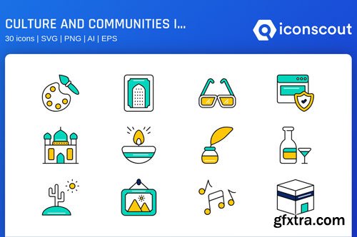 IconScout - Culture And Communities Icon Pack