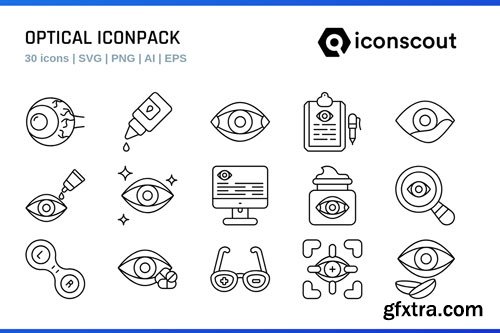 IconScout - Optical Icon Pack