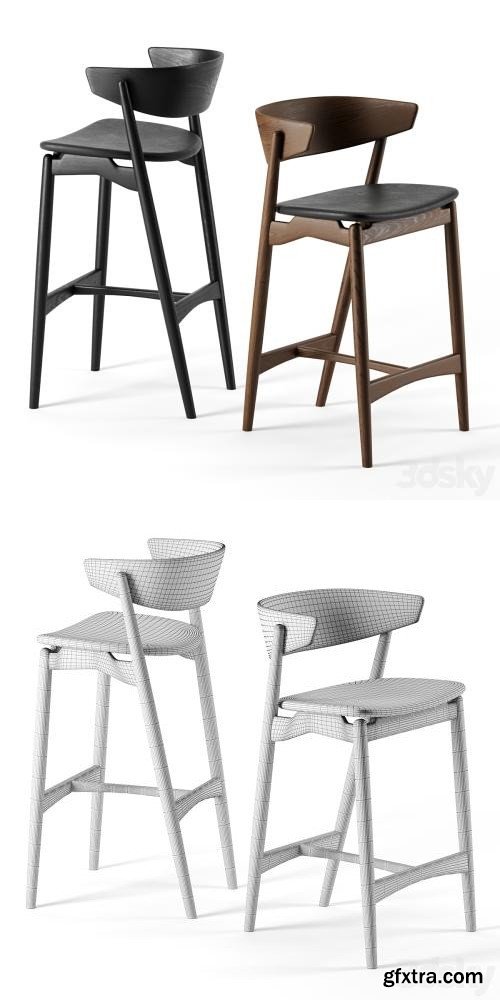 SIBAST 7 bar stool