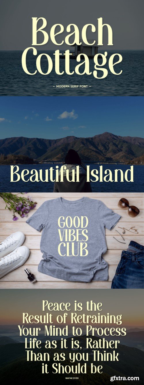 Beach Cottage Font