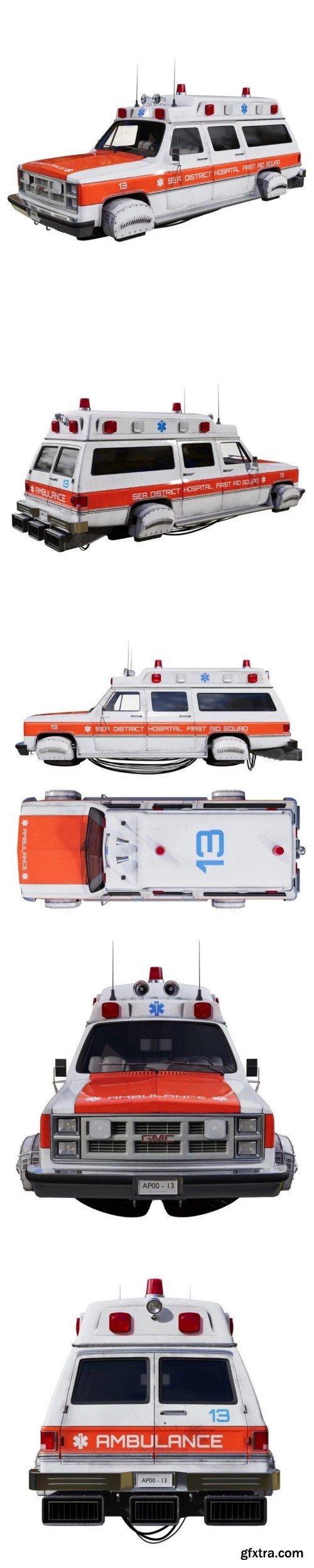 GMC Suburban Sci-Fi Ambulance