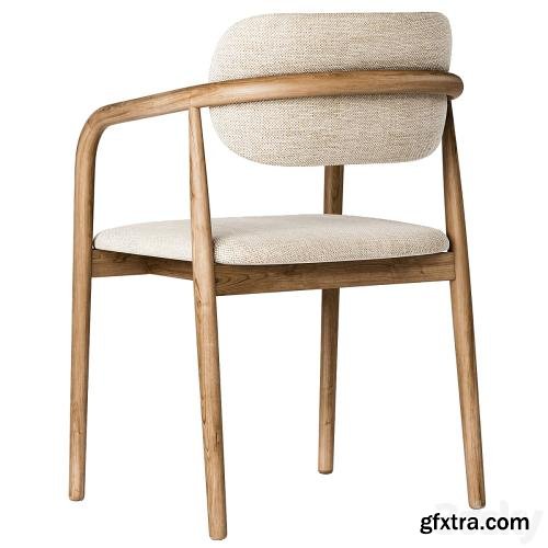 Natural Beige Dining Chair