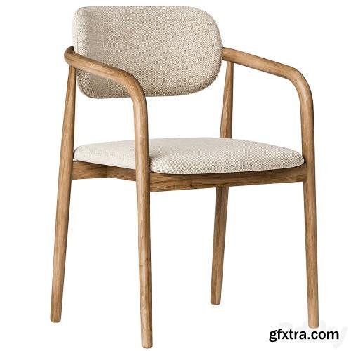 Natural Beige Dining Chair