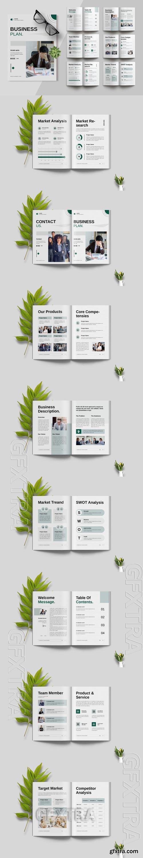 Business Plan Brochure Template VRCQ8W2