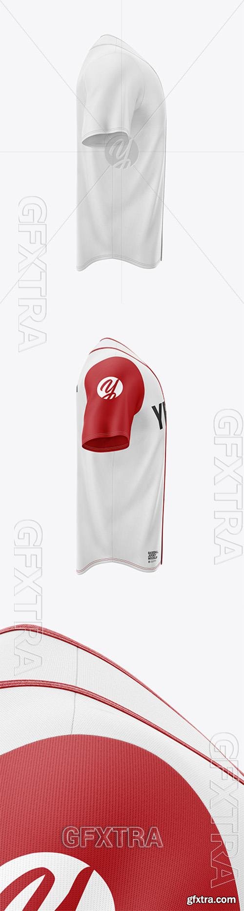 Mens Baseball Jersey Mockup 76143