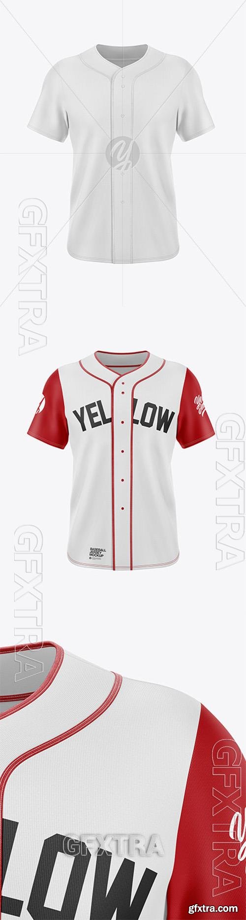 Mens Baseball Jersey Mockup 76133