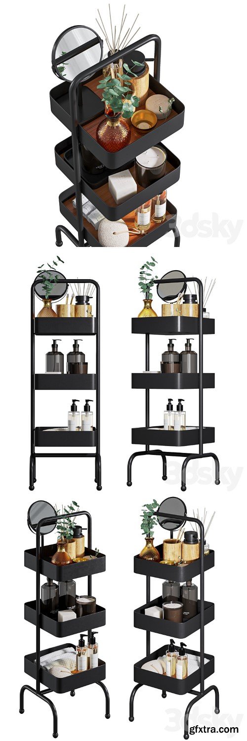 Zara Home Metal and wood shelf