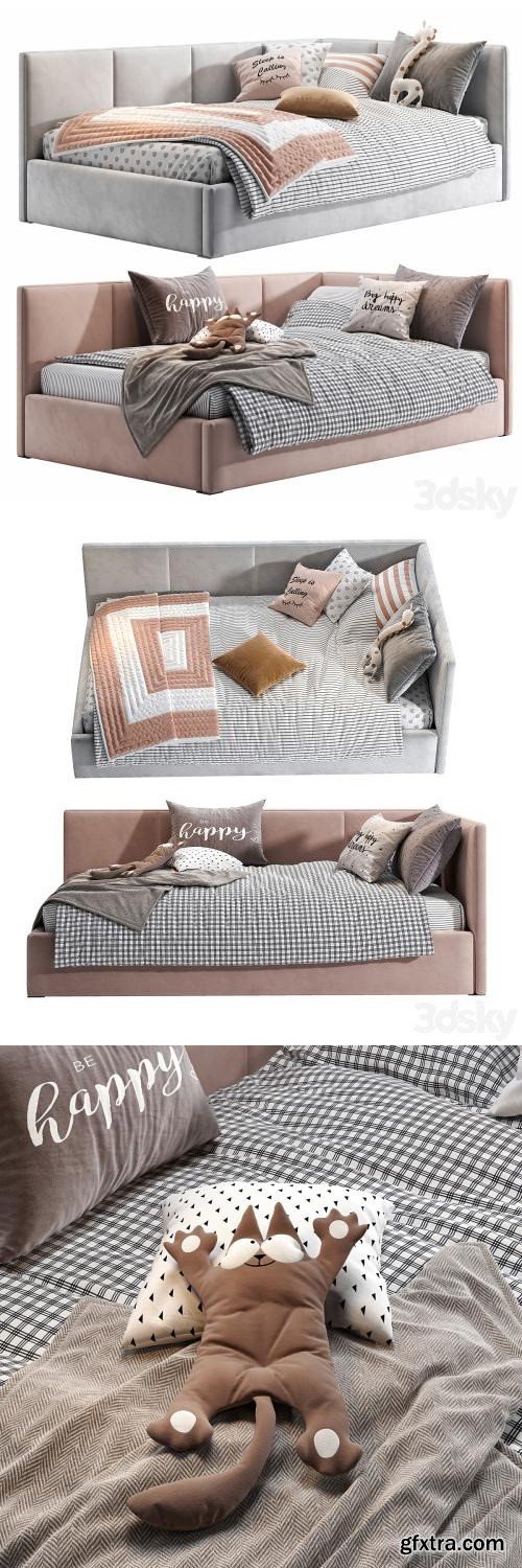 Parfe cushioned Corner bed