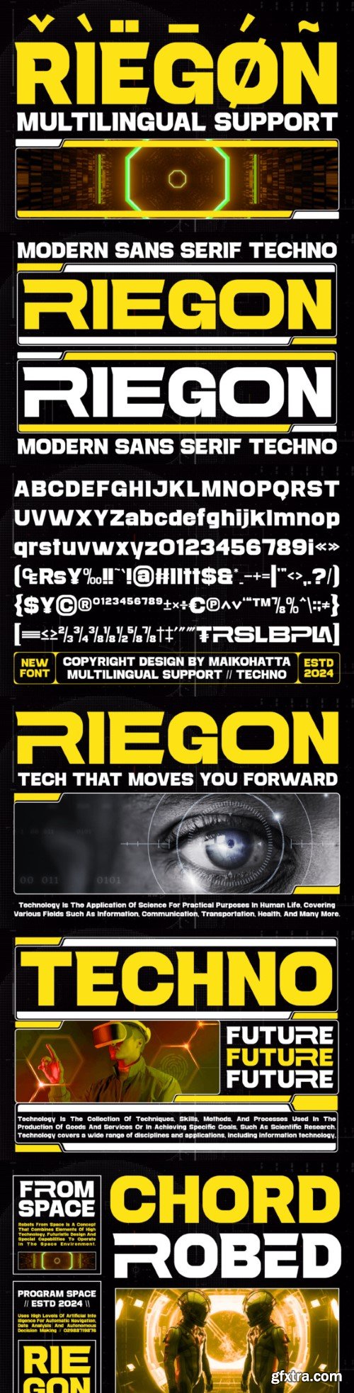 Riegon Font