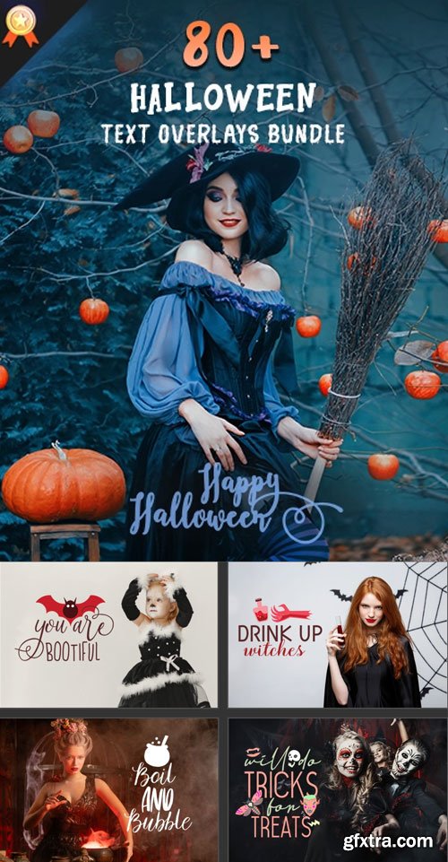 PhotoWhoa - 80+ Halloween Overlays Bundle