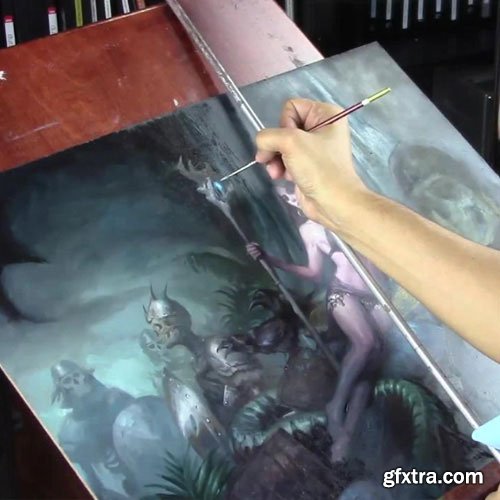 Watts Atelier - Illustrating a Fantasy Scene, with Lucas Graciano