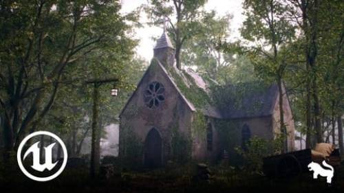 'Udemy - Creating Abandoned Church 3D Environment in Unreal Engine 5'