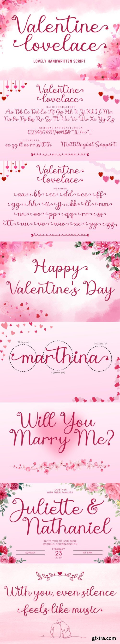 Valentine Lovelace Font