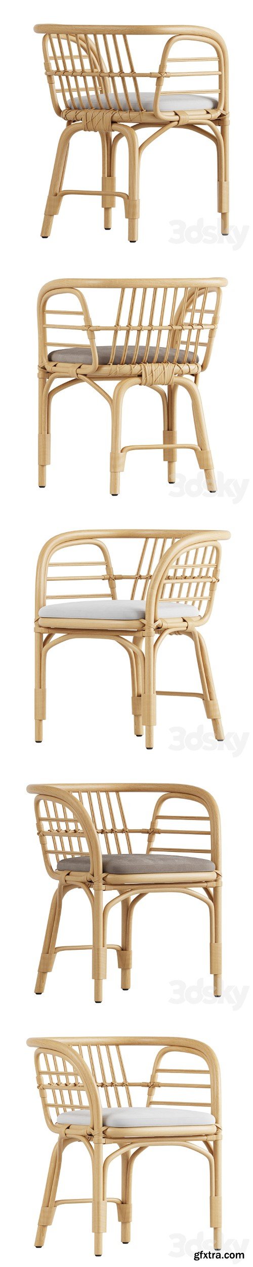 Loa Rattan Chair