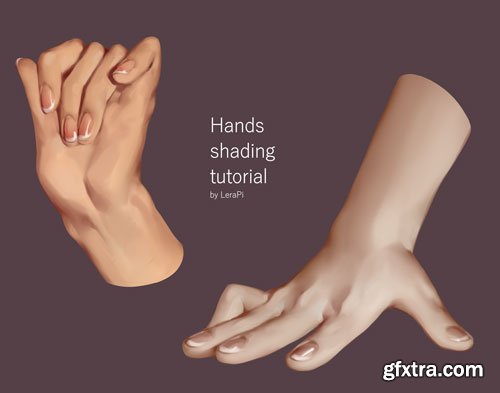 Gumroad - Aleriia_V - Tutorial - how I shade hands