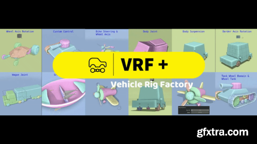 Blender Market - Vehicle Rig Factory Plus 4.4.25