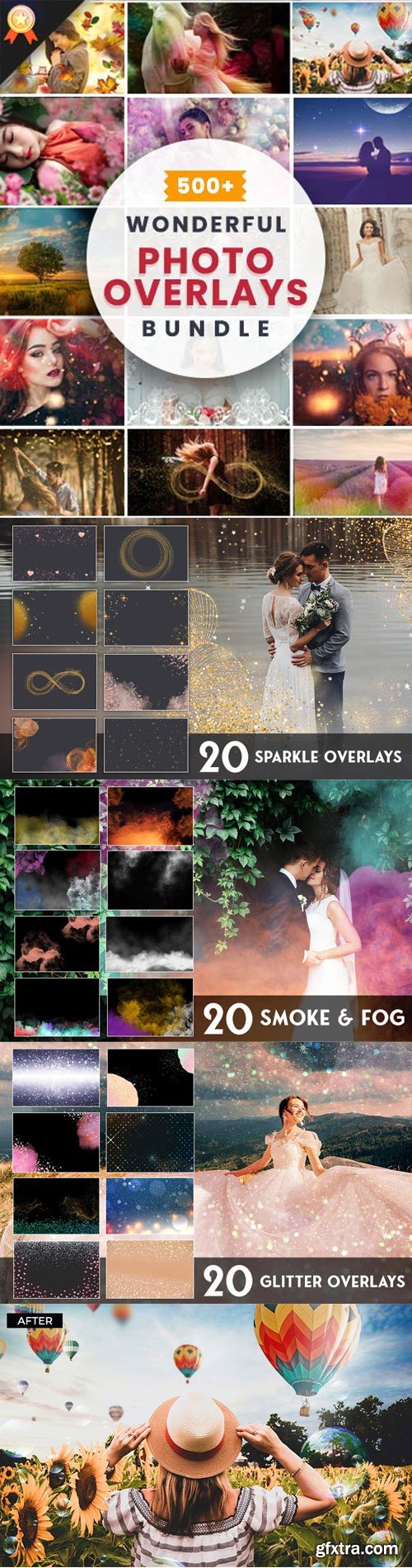 PhotoWhoa - 500 Wonderful Photo Overlays Bundle