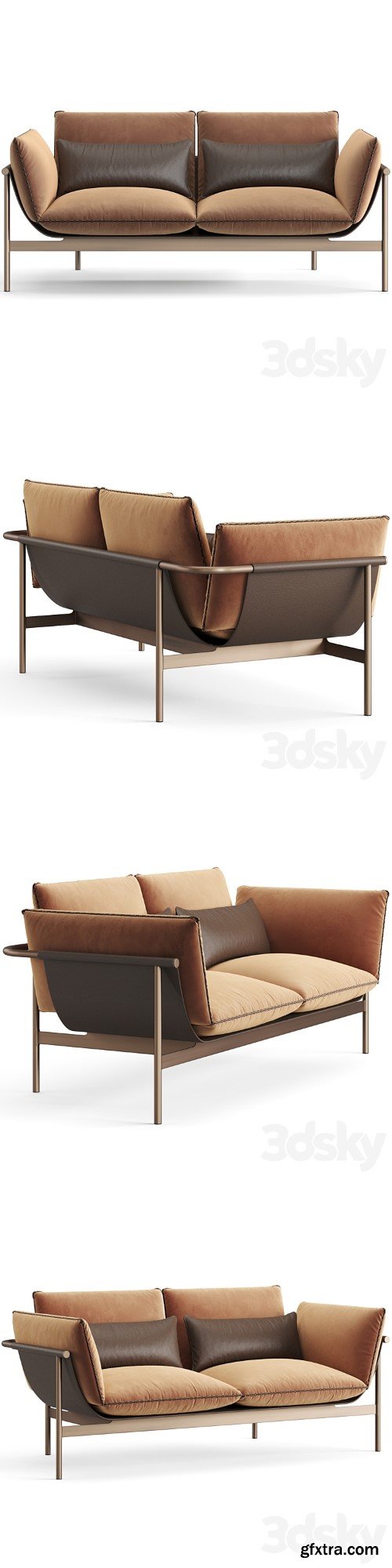 3dsky Pro - Fendi Casa Totu Sofa 2