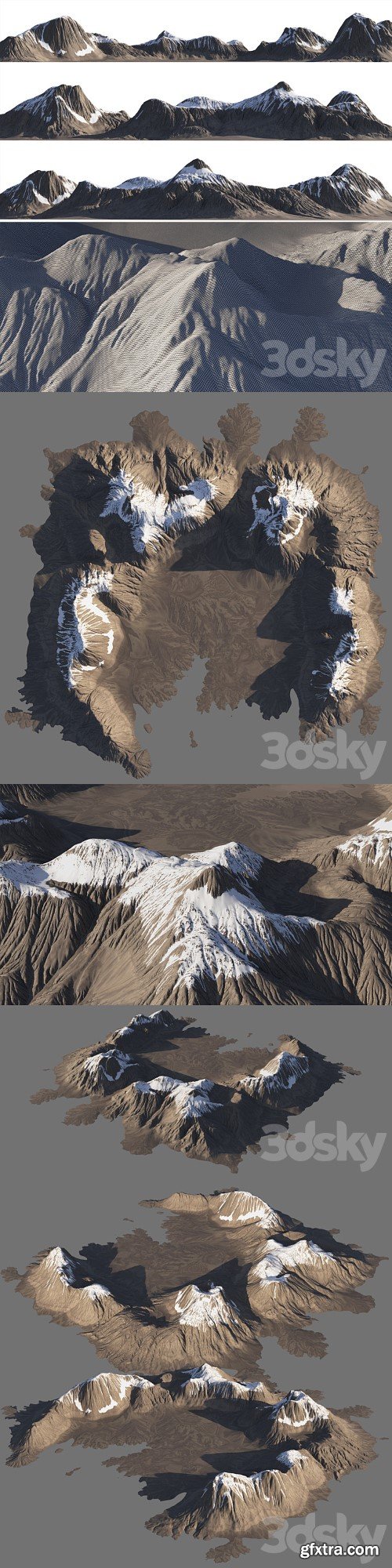 3dsky Pro - snow mountain 03