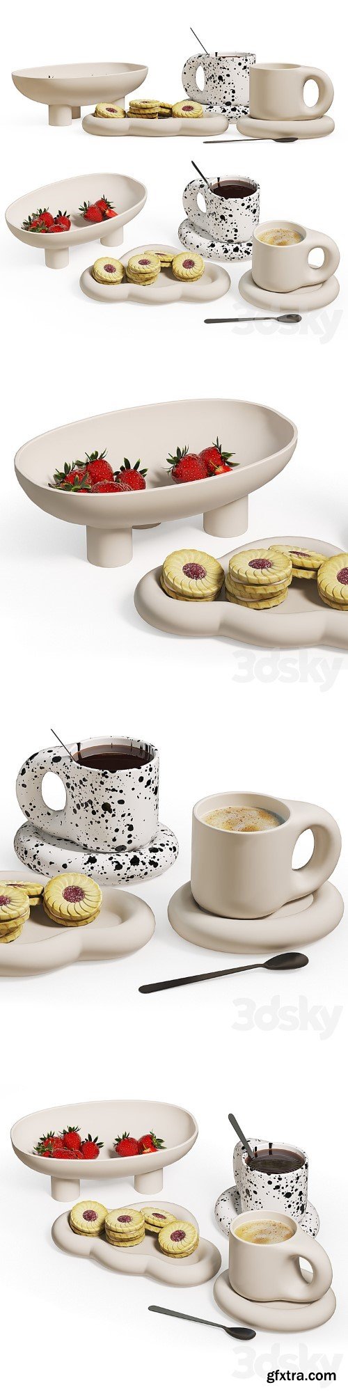 3dsky Pro - Chubby Set for tea drinking