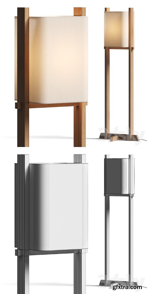 3dsky Pro - Crate and Barrel Shinola Floor Lamp