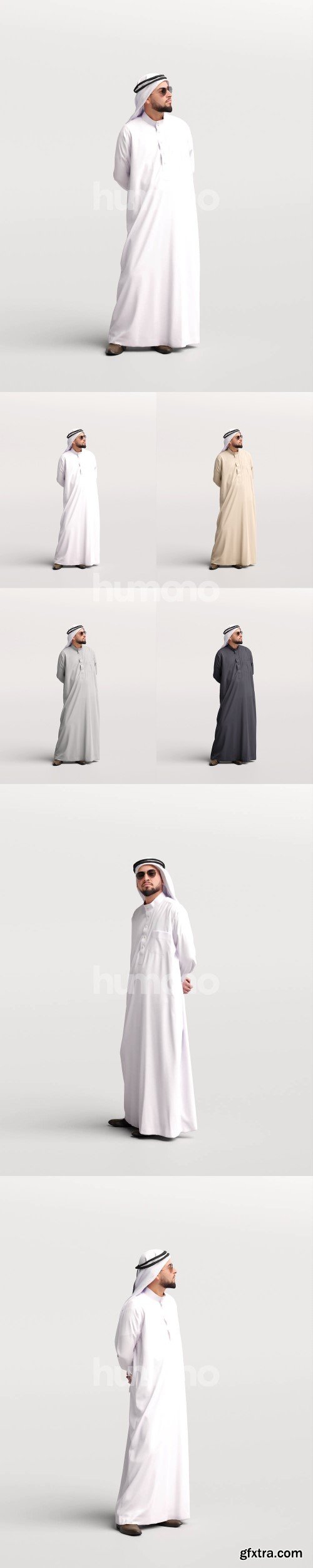 Humano - Posed 067-6098 Man Arab