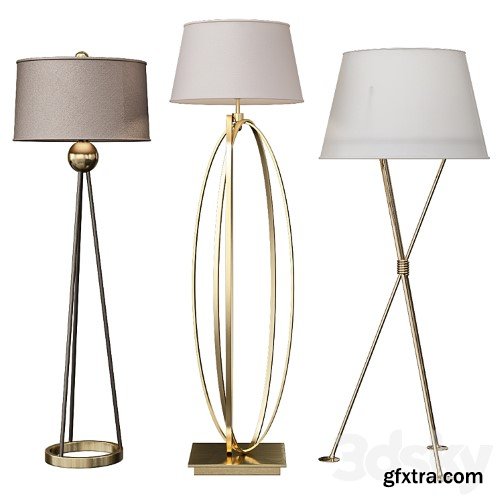 3dsky Pro - Transitional Style Floor Lamps