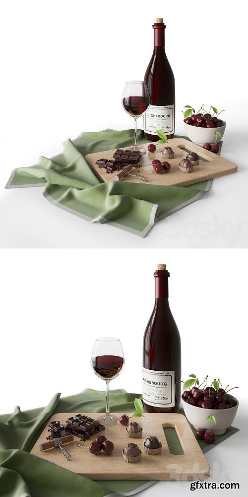 3dsky Pro - Wine and chocolate