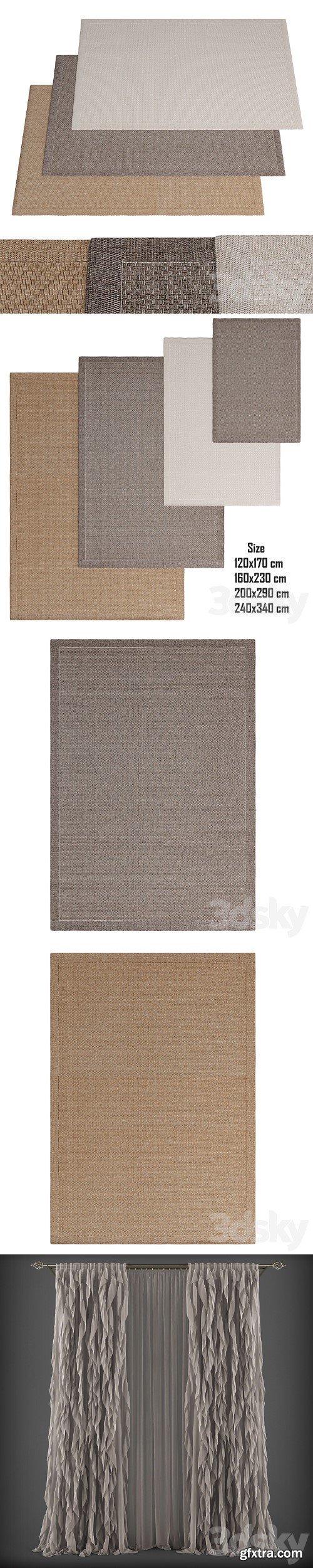 3dsky Pro - In- & Outdoor Rug Naoto By Benuta