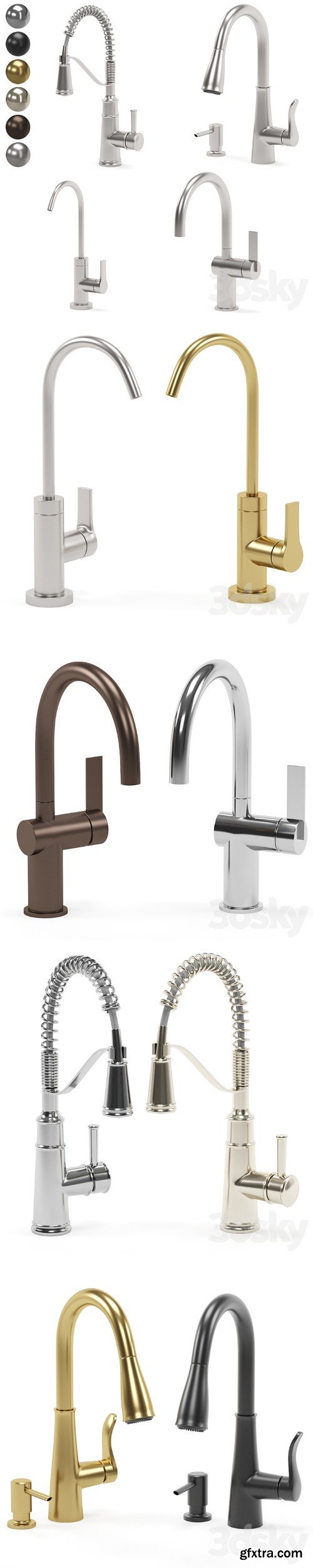 MOEN kitchen faucet collection 03