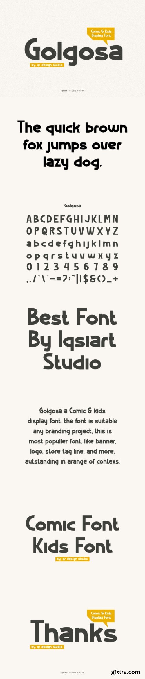 Golgosa Font