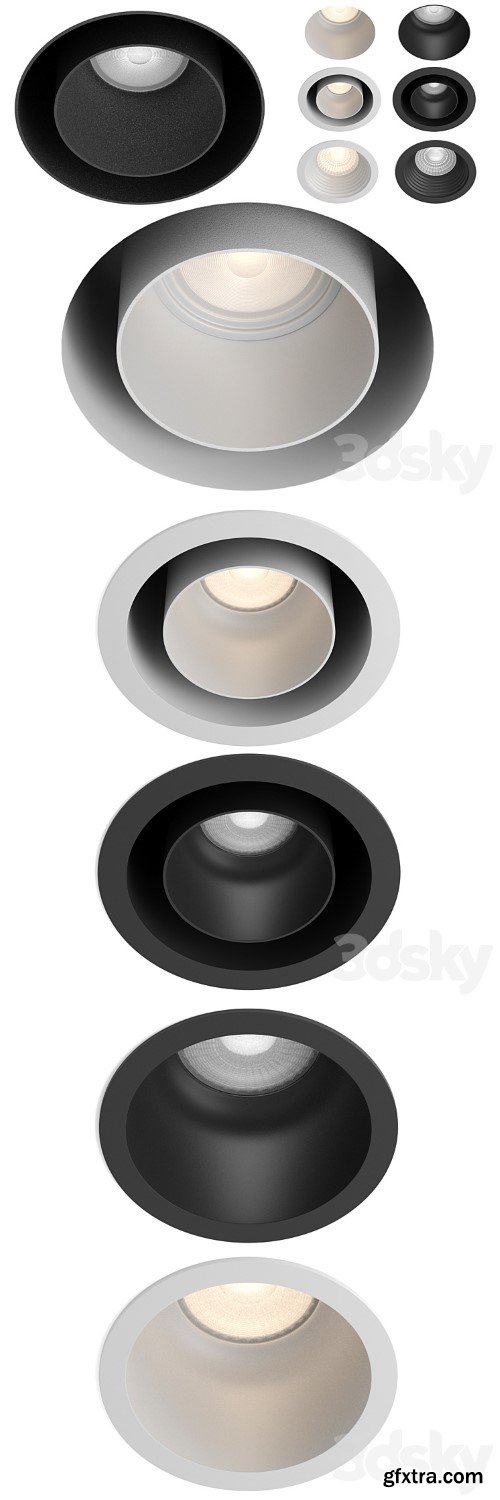 3dsky Pro - M50 series of integrated luminaires (Centersvet)