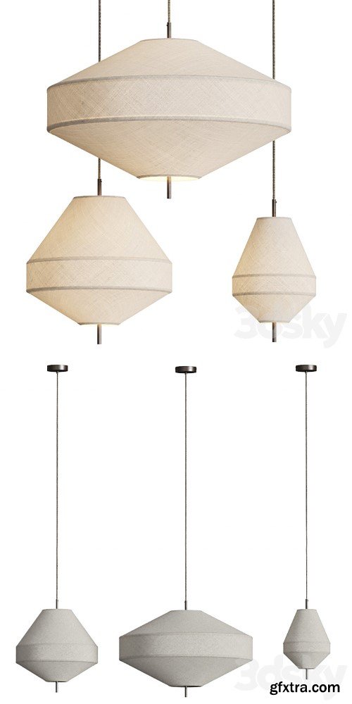 3dsky Pro - Lights & Lamps Solara Pendant Lamps