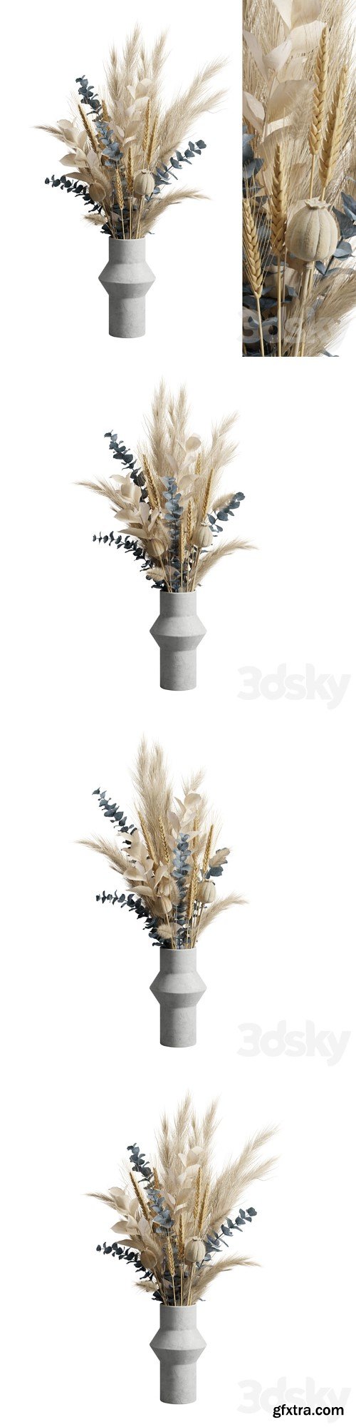 3dsky Pro - Dry Bouquet Deco 10