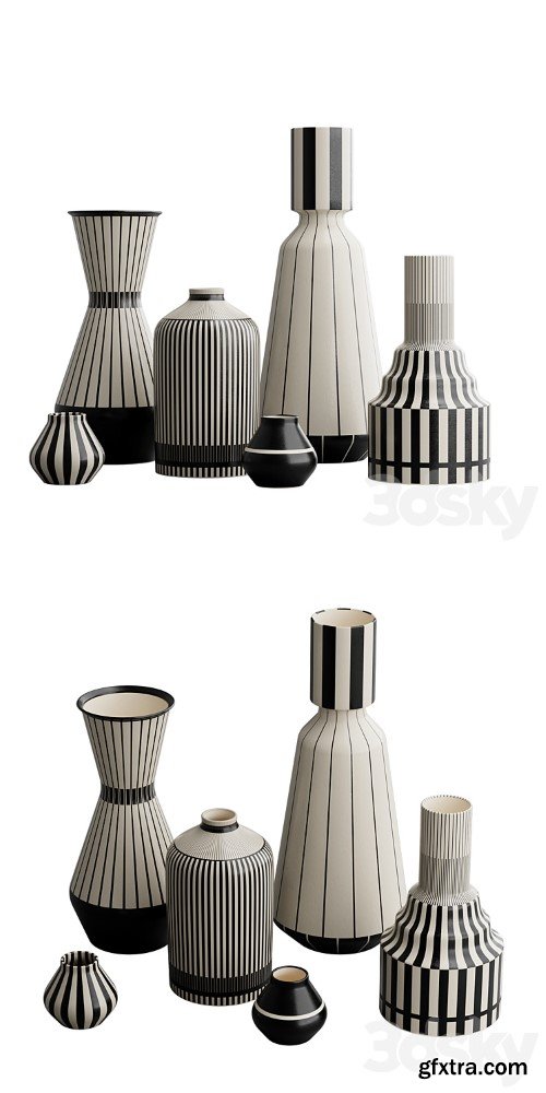 3dsky Pro - Vases set