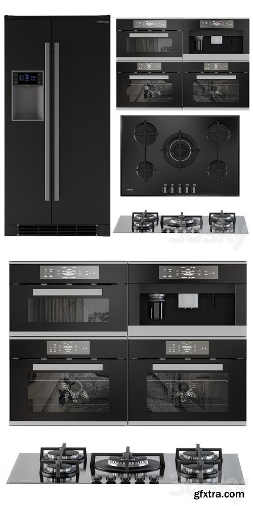 3dsky Pro - Kitchen Appliance Kit Black