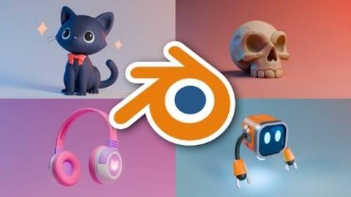 'Udemy - Blender 3D for Beginners Complete Modeling & Texturing guide'