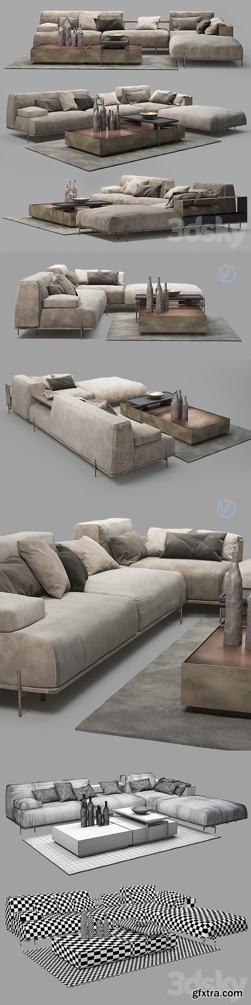 3dsky Pro - Sofa soho