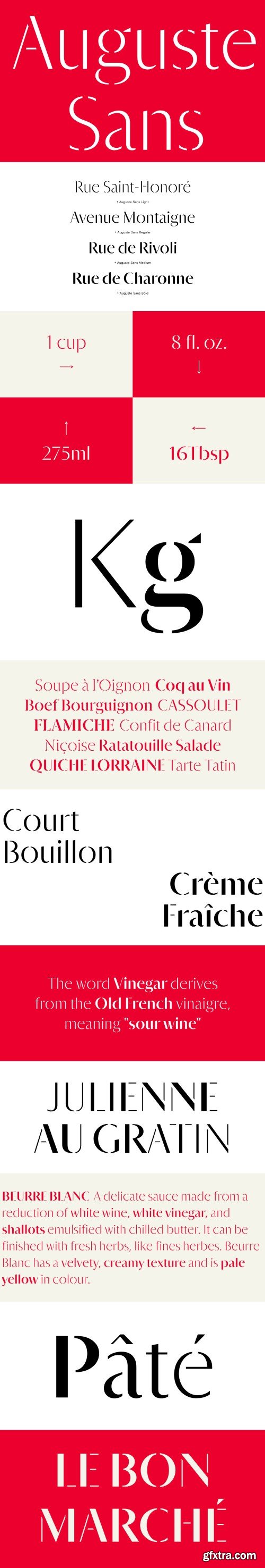 Auguste Sans Font Family