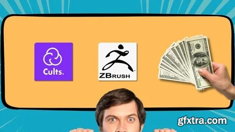 Udemy - How to Earn Passive Income Using ZBrush and Cults 3D