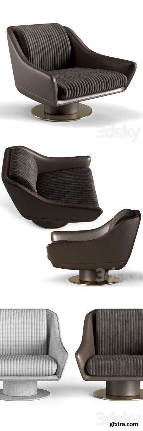 3dsky Pro - Longhi sol armchair