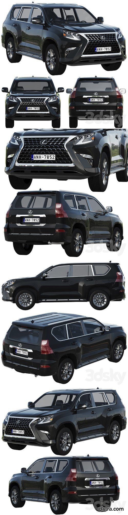 3dsky Pro - Lexus GX460 2021