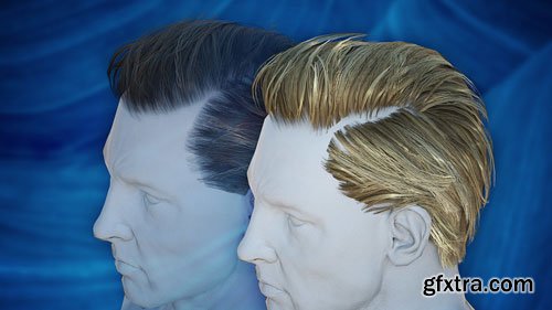 CGCookie - Creating Hair Cards for Realtime Characters