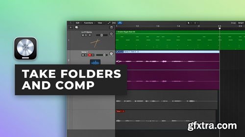 Puremix - How to use take folders and comp in Logic Pro X