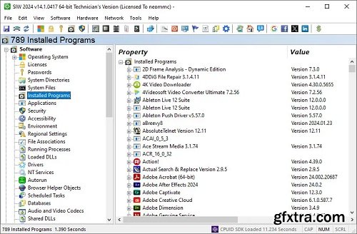 SIW 2025 v15.0.0102b Technician