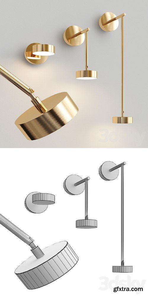 3dsky Pro - Wall Sconce By Giopato Coombes